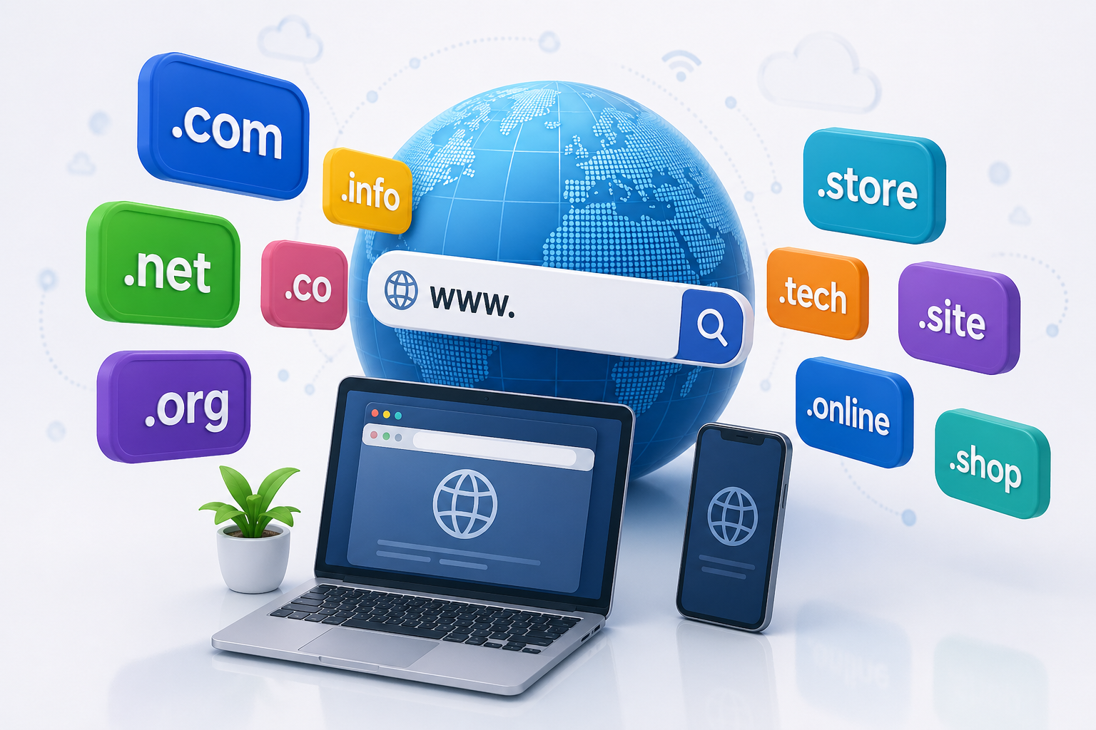 What is Popular TLDs and New Extensions