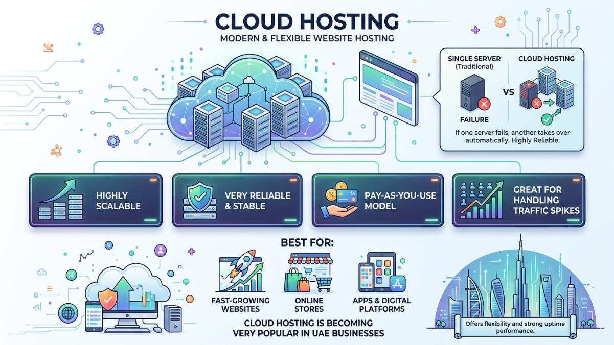 Cloud hosting