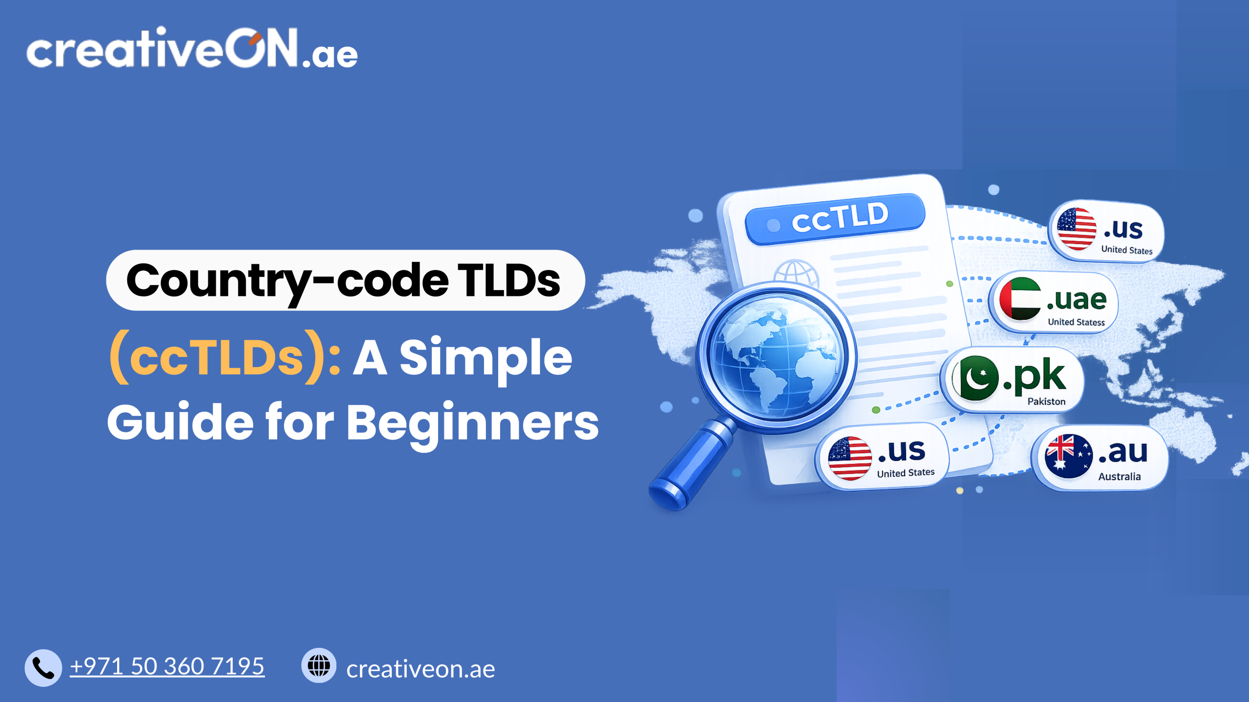 Country-code TLDs (ccTLDs): A Simple Guide for Beginners