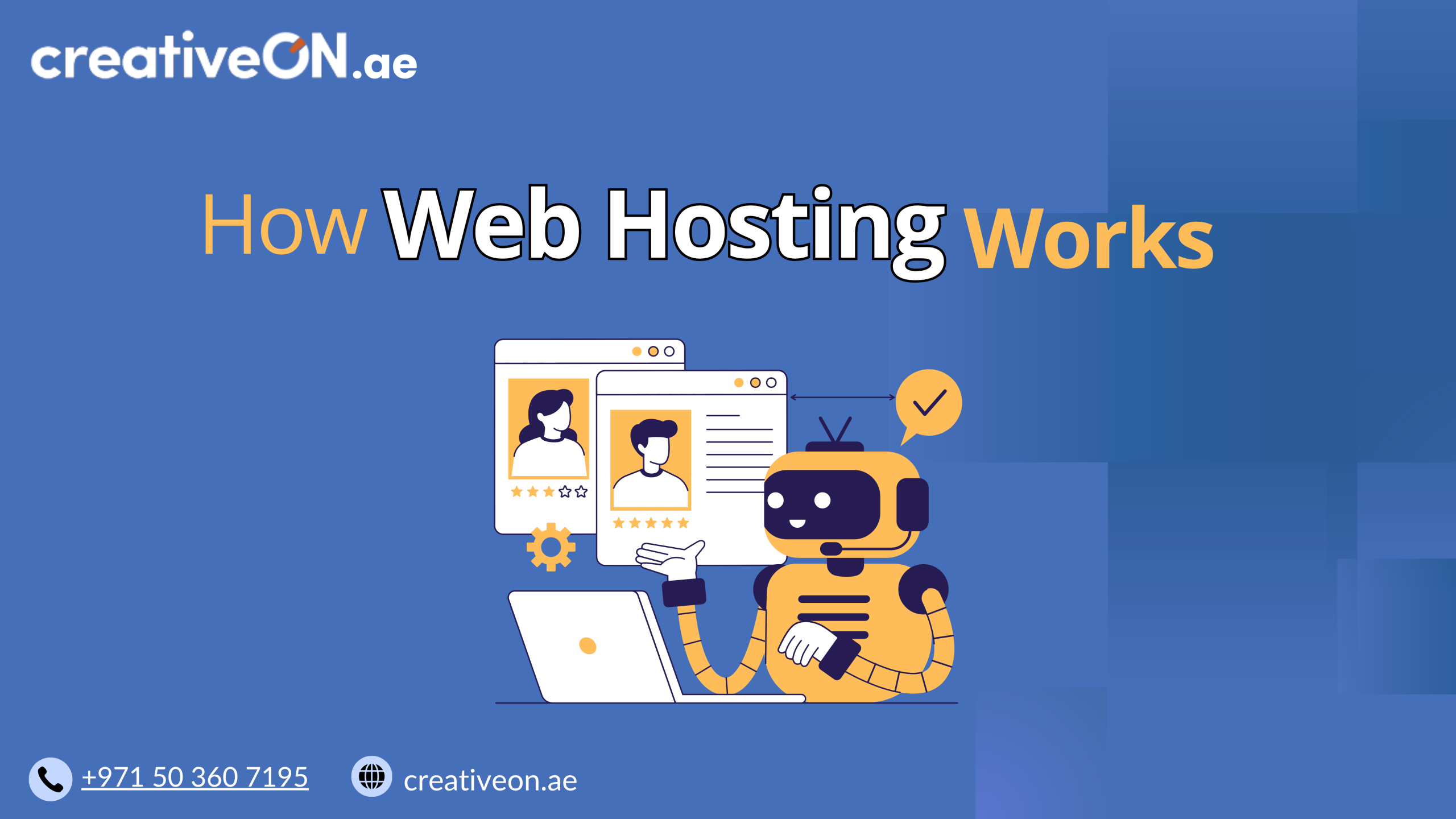 How Web Hosting Works (Beginner Guide UAE)