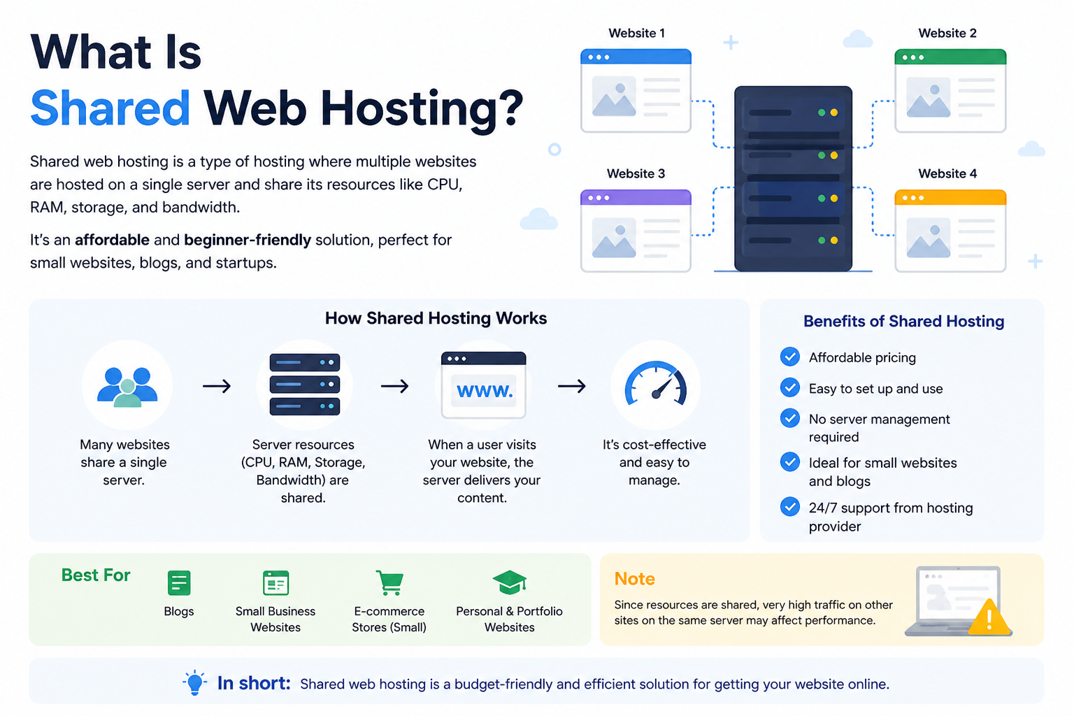 What Is Shared Web Hosting uae?