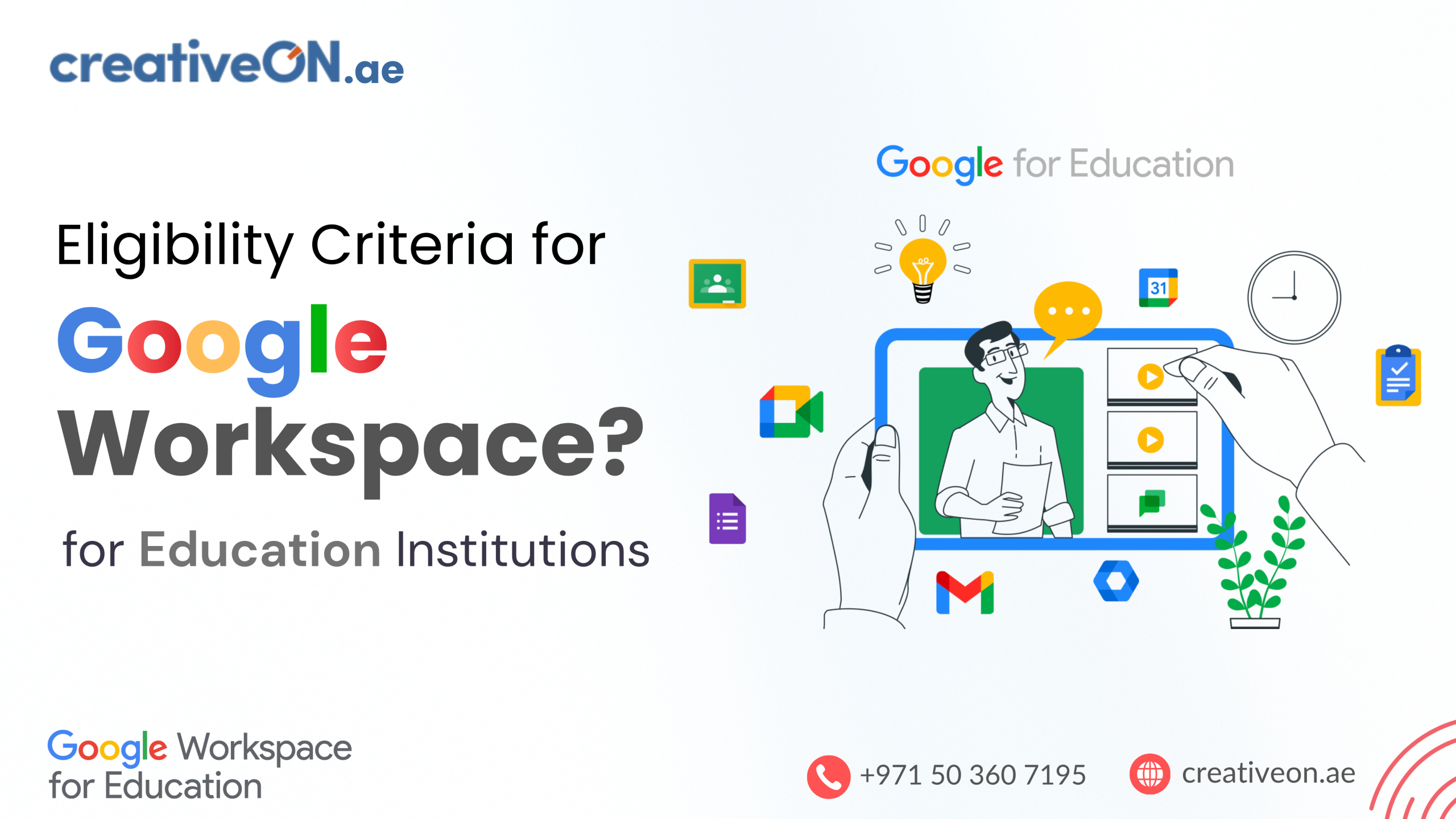 Google Workspace Education Eligibility Criteria UAE