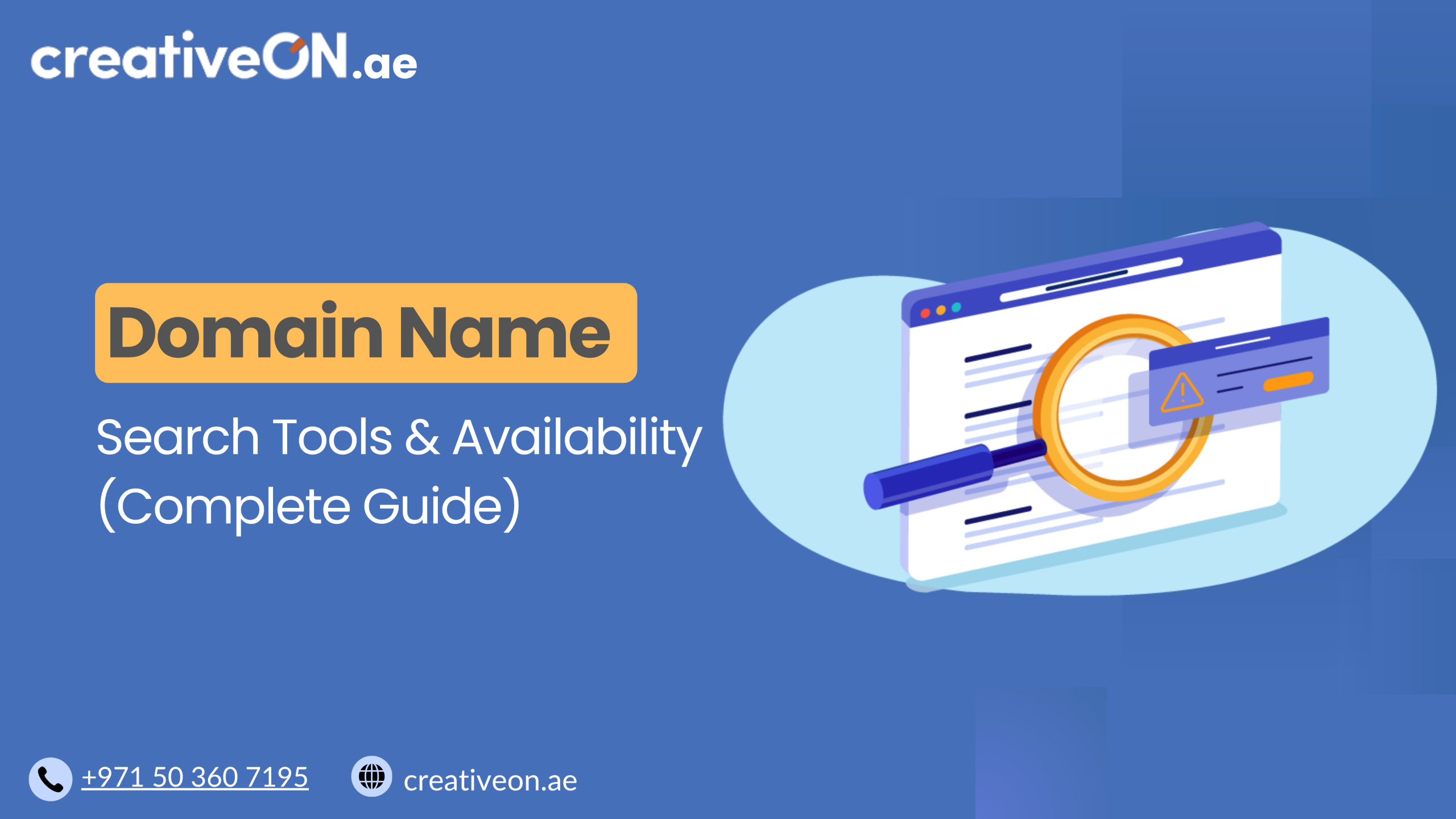 Domain Name Search Tools & Availability (UAE Guide)