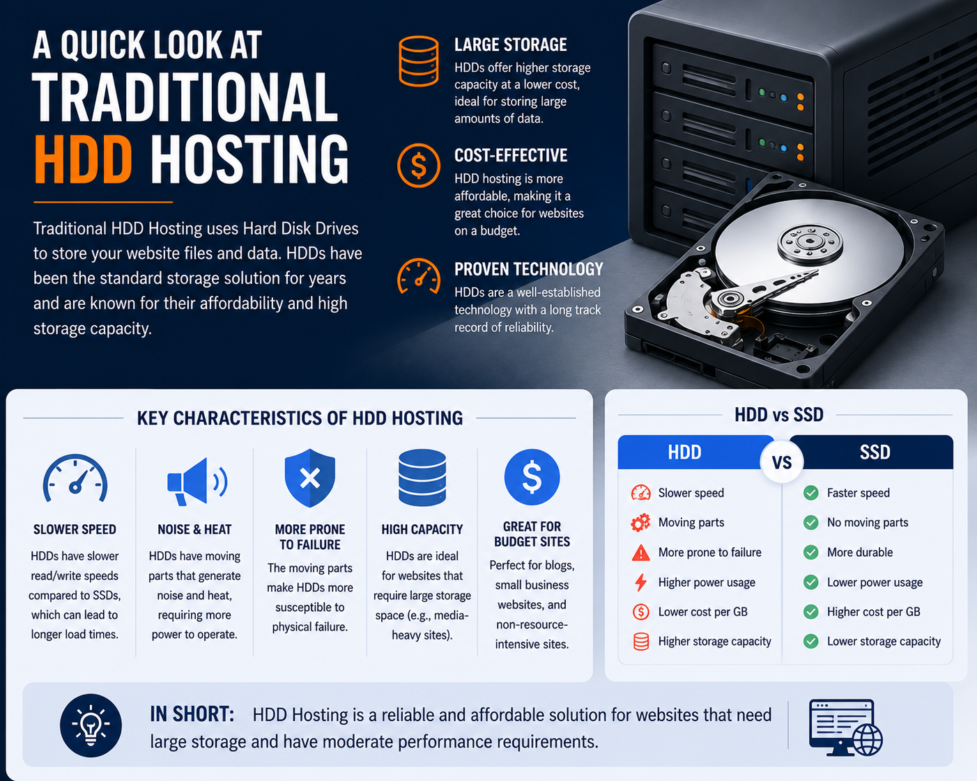 A Quick Look at Traditional HDD Hosting