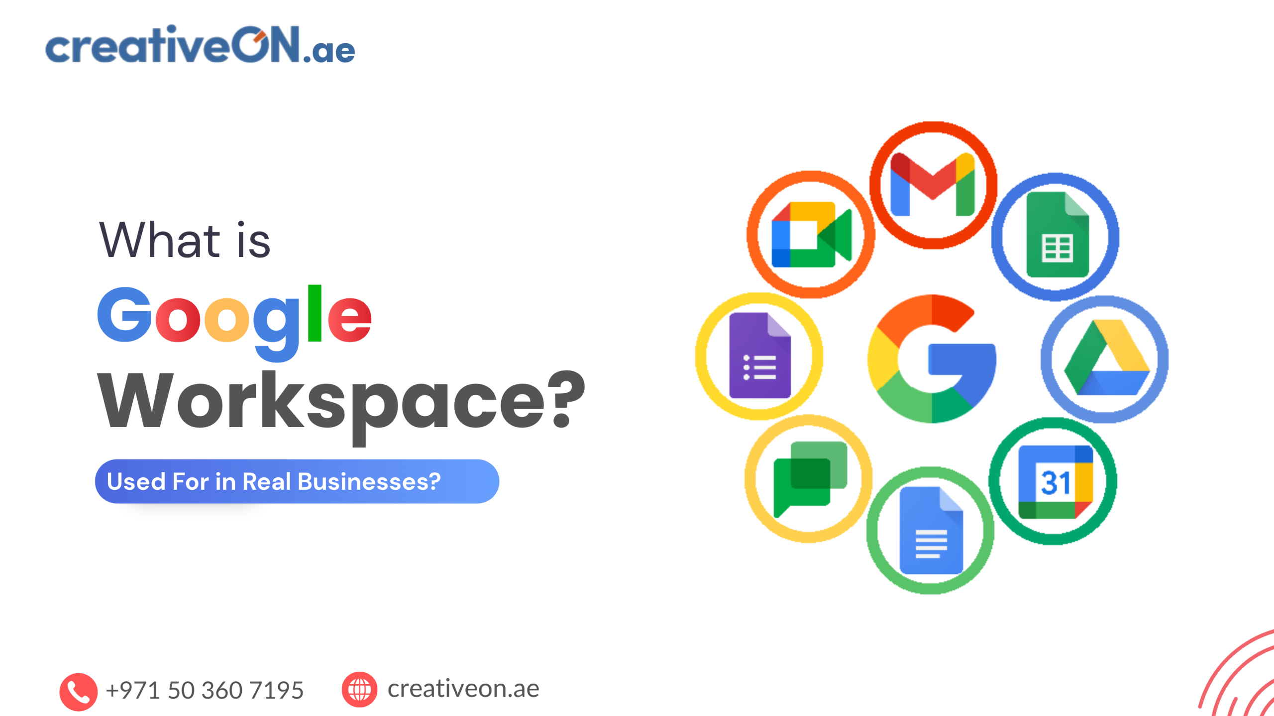 What Is Google Workspace Used For in Businesses? UAE
