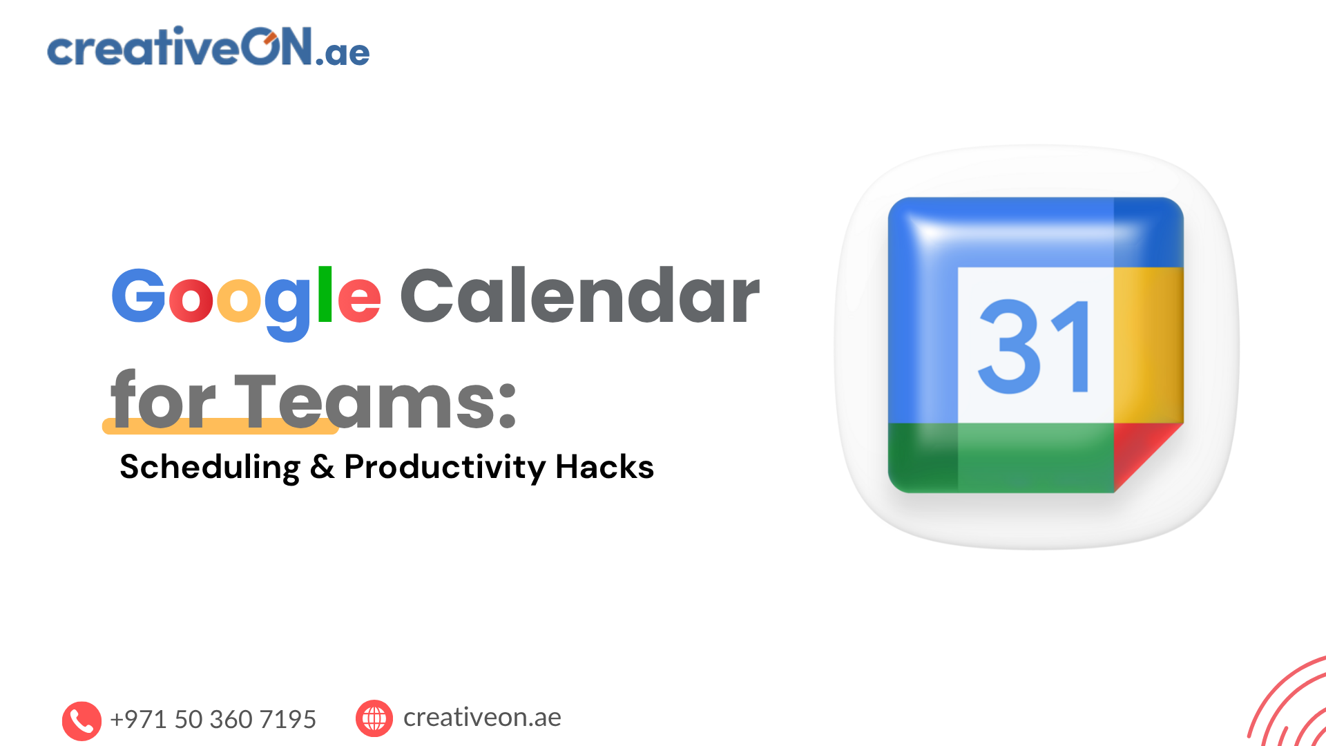Google Calendar for Teams: Scheduling & Productivity Tips