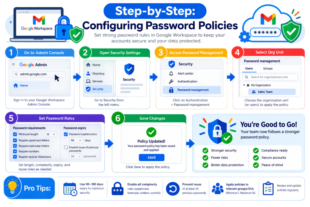 step by step