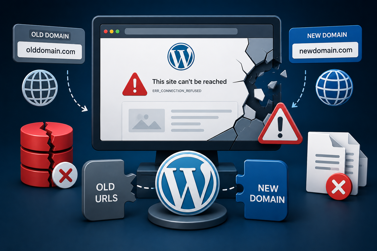 Why WordPress Breaks After Changing the Domain Name