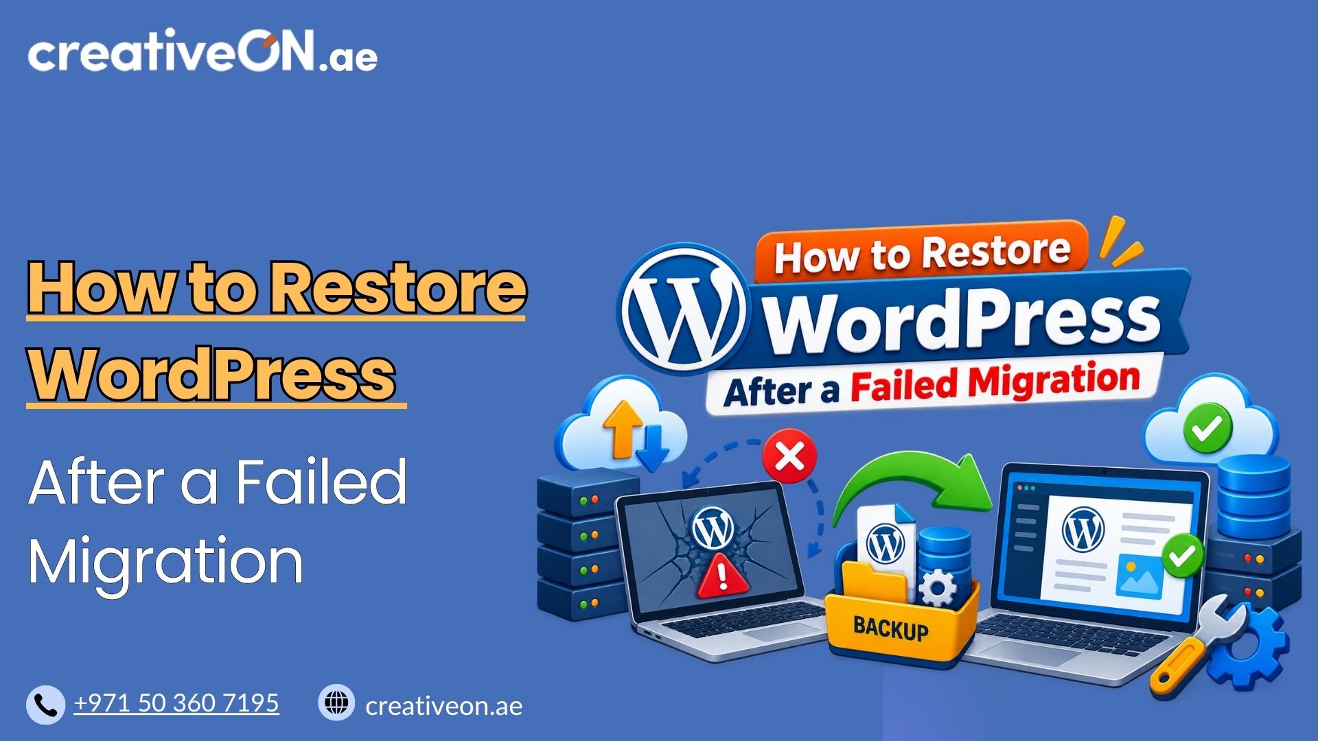 How to Restore WordPress After a Failed Migration