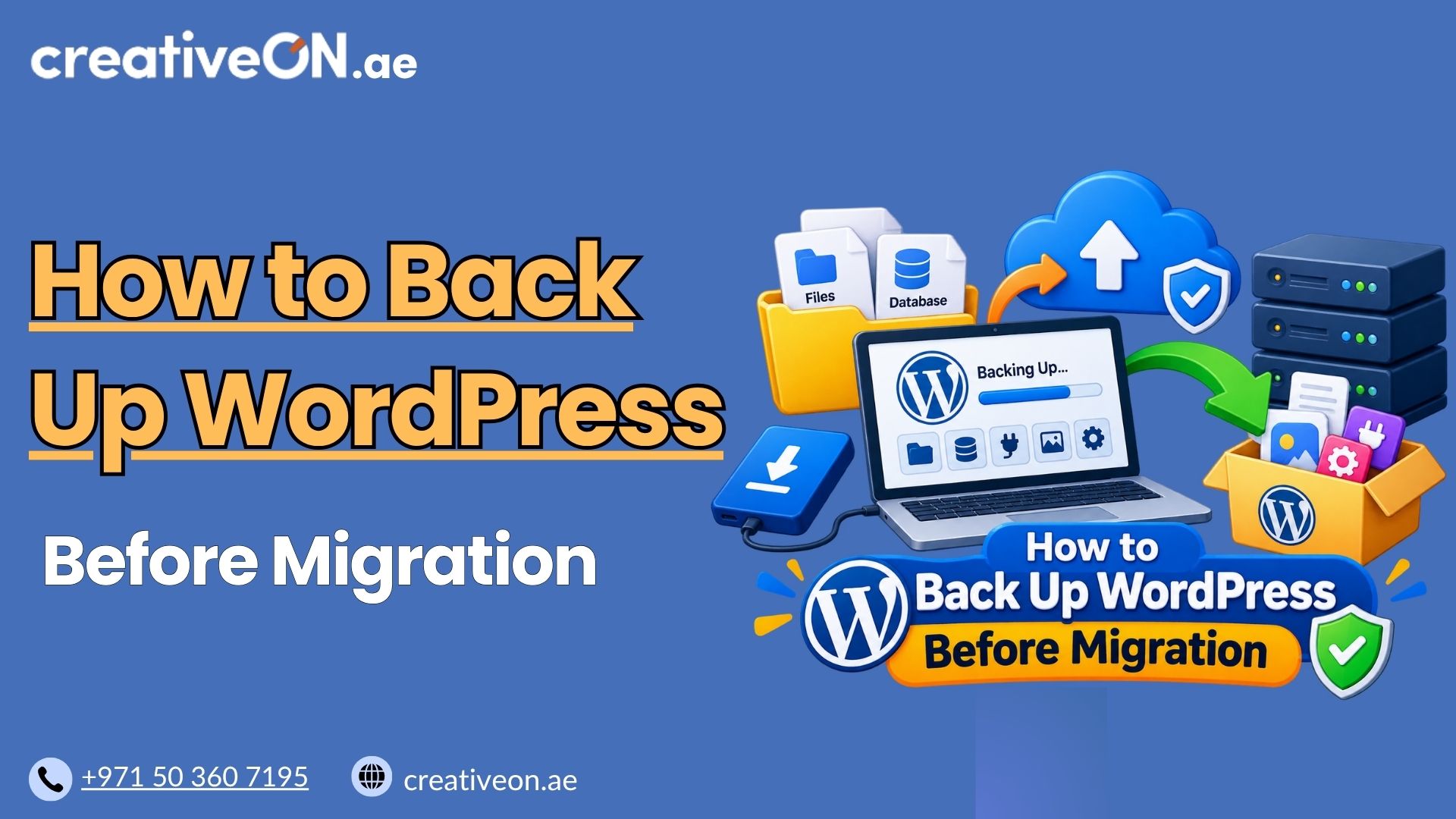 how to backup wordpress