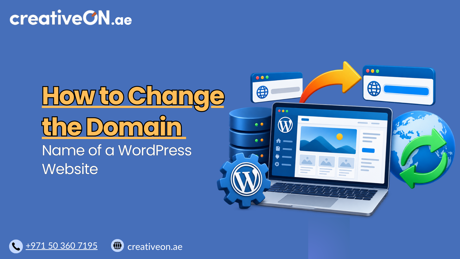 How to Change a WordPress Domain Name Safely (UAE Guide)