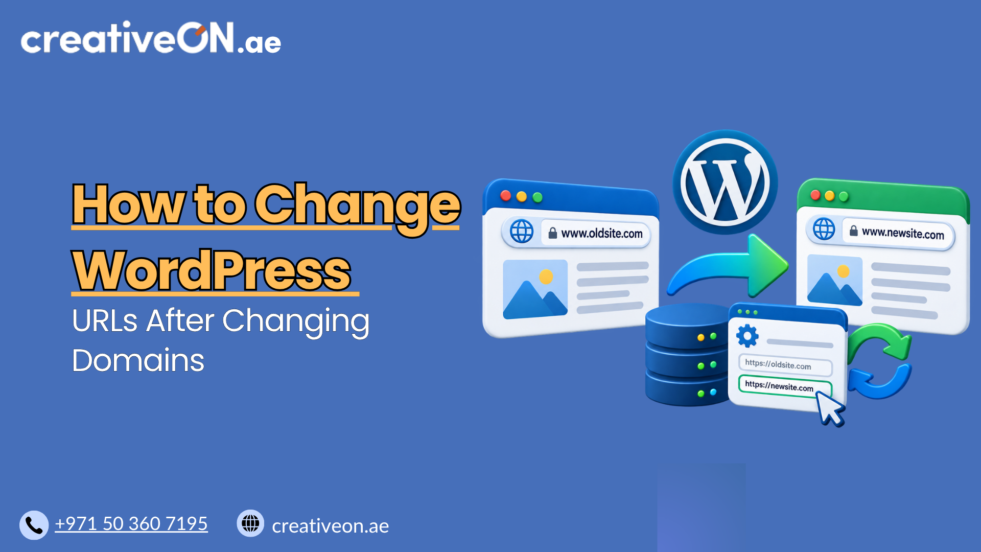How to Change WordPress URLs After Changing Domains (UAE)
