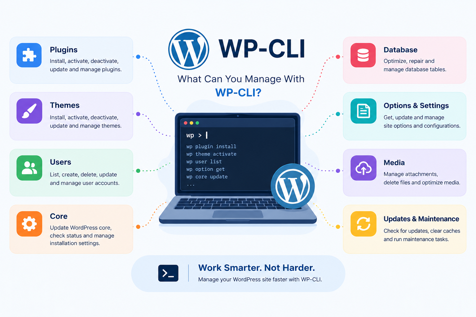 What Can You Manage With WP-CLI?