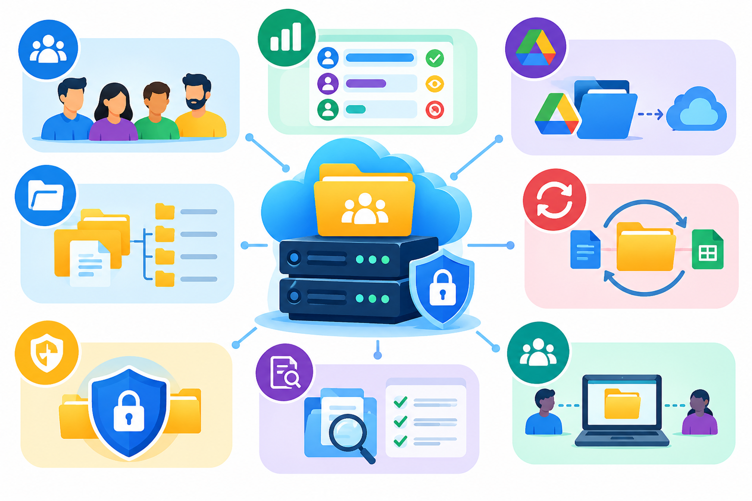 What Does Shared Drive Management Include?