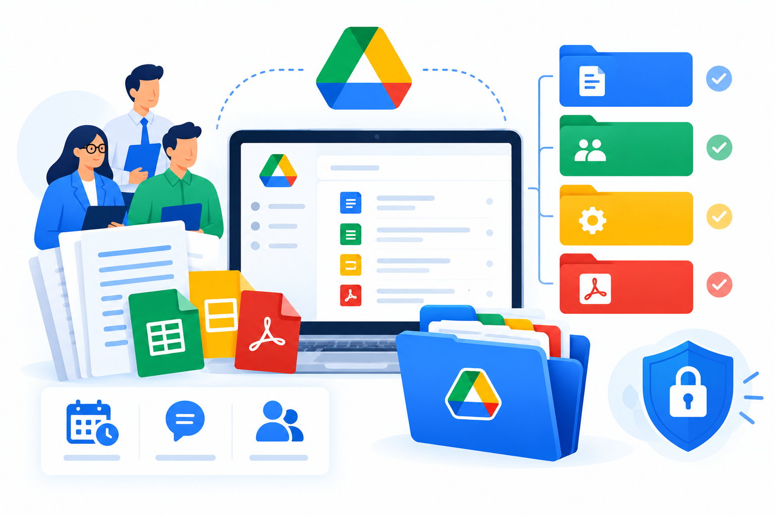 Organize Administrative Documents With Google Drive