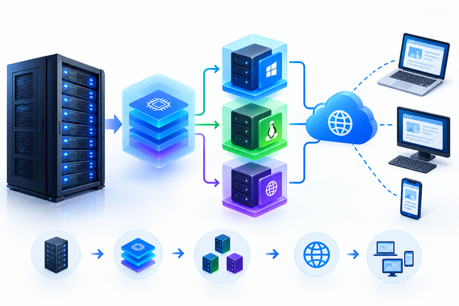 How VPS Virtualization Works