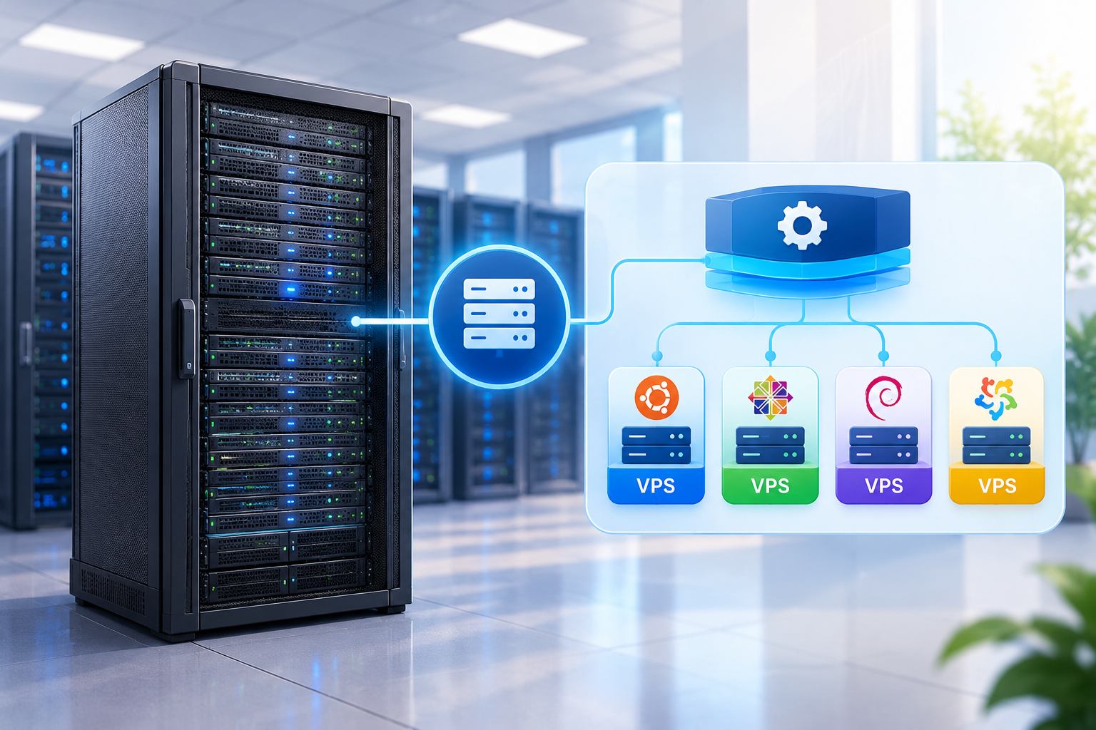 The Physical Server Behind VPS Hosting