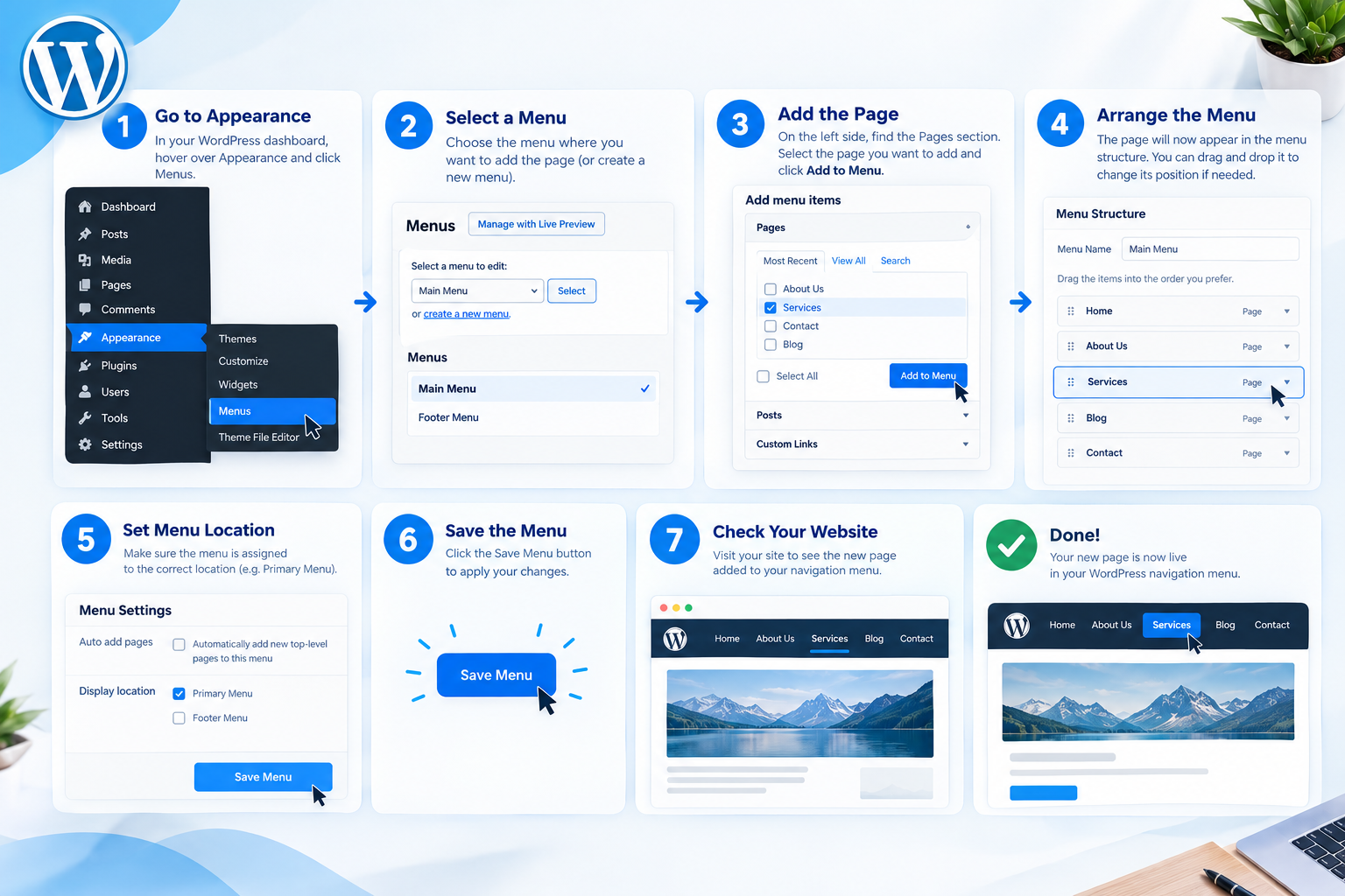 WordPress Navigation Menu Tutorial