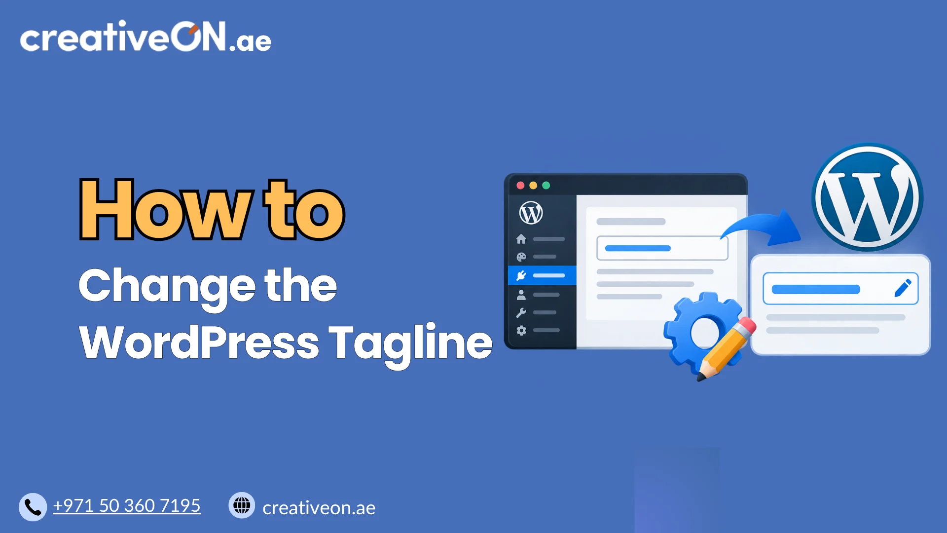 How to Change the WordPress Tagline: Step-by-Step Guide
