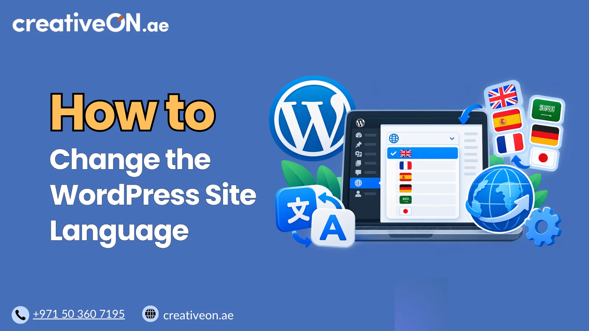 How to Change the WordPress Site Language: Step-by-Step Guide