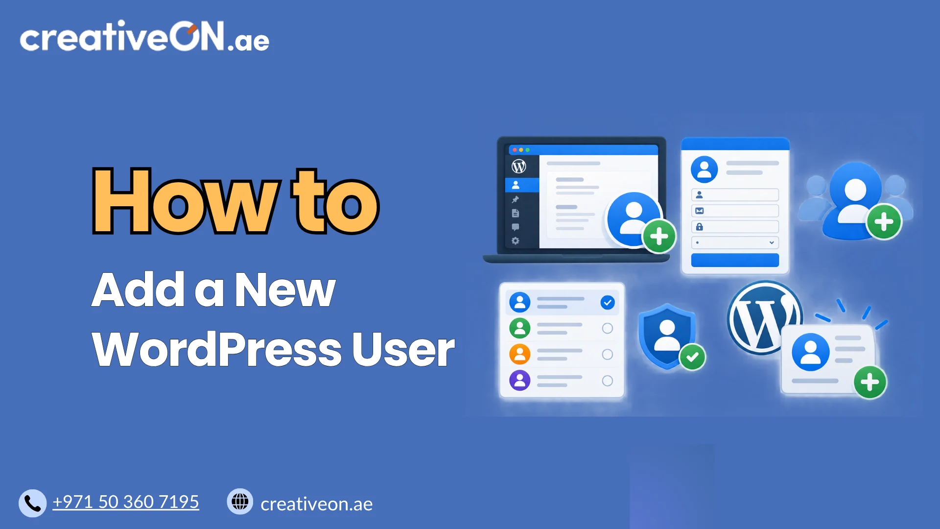 How to Add a New WordPress User: Step-by-Step Guide