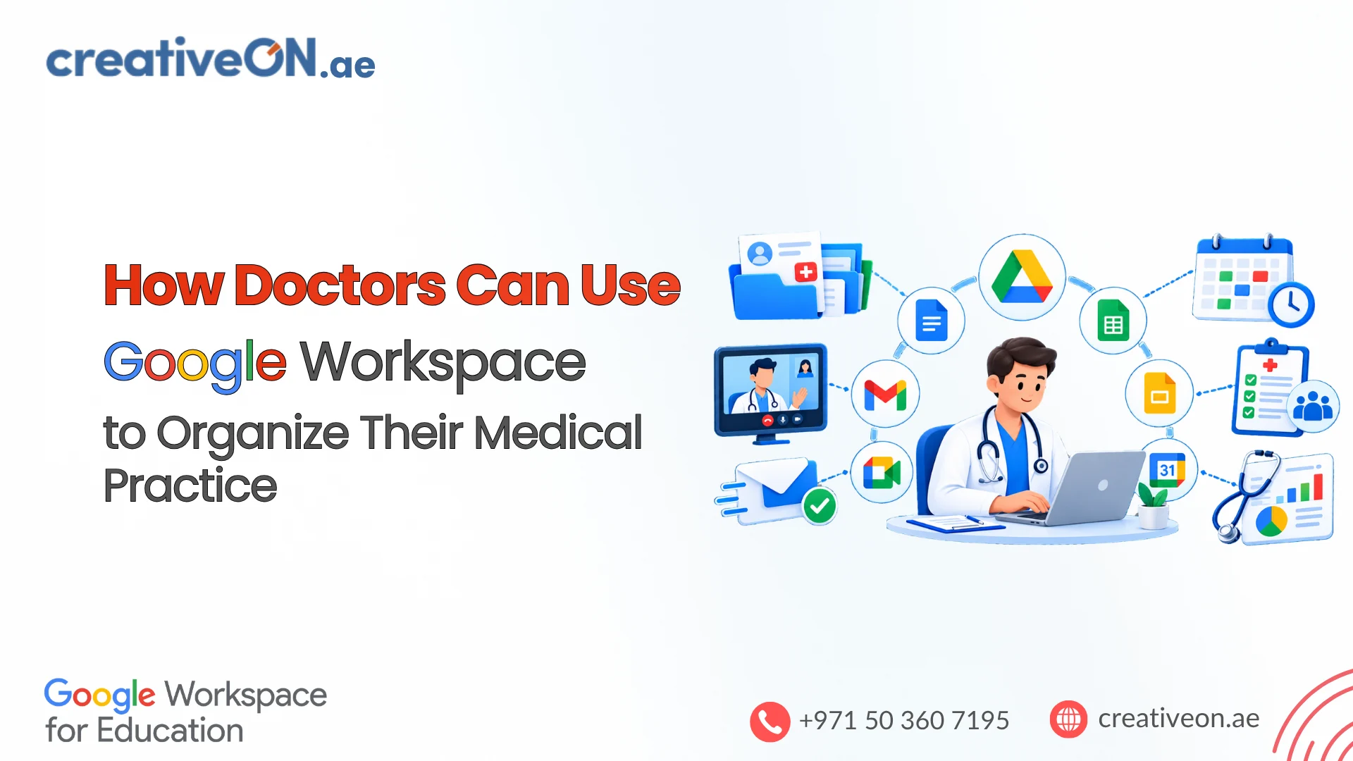 How Doctors Can Use Google Workspace to Manage Their Practice