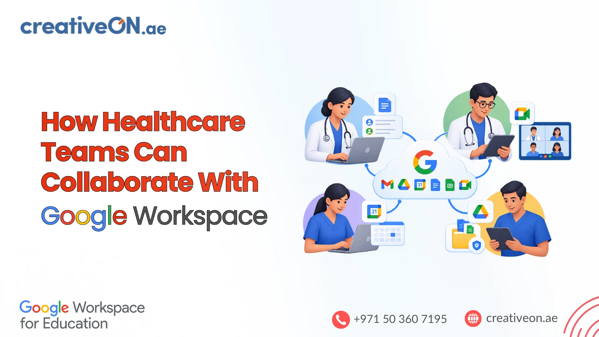 Google Workspace for Healthcare Team Collaboration