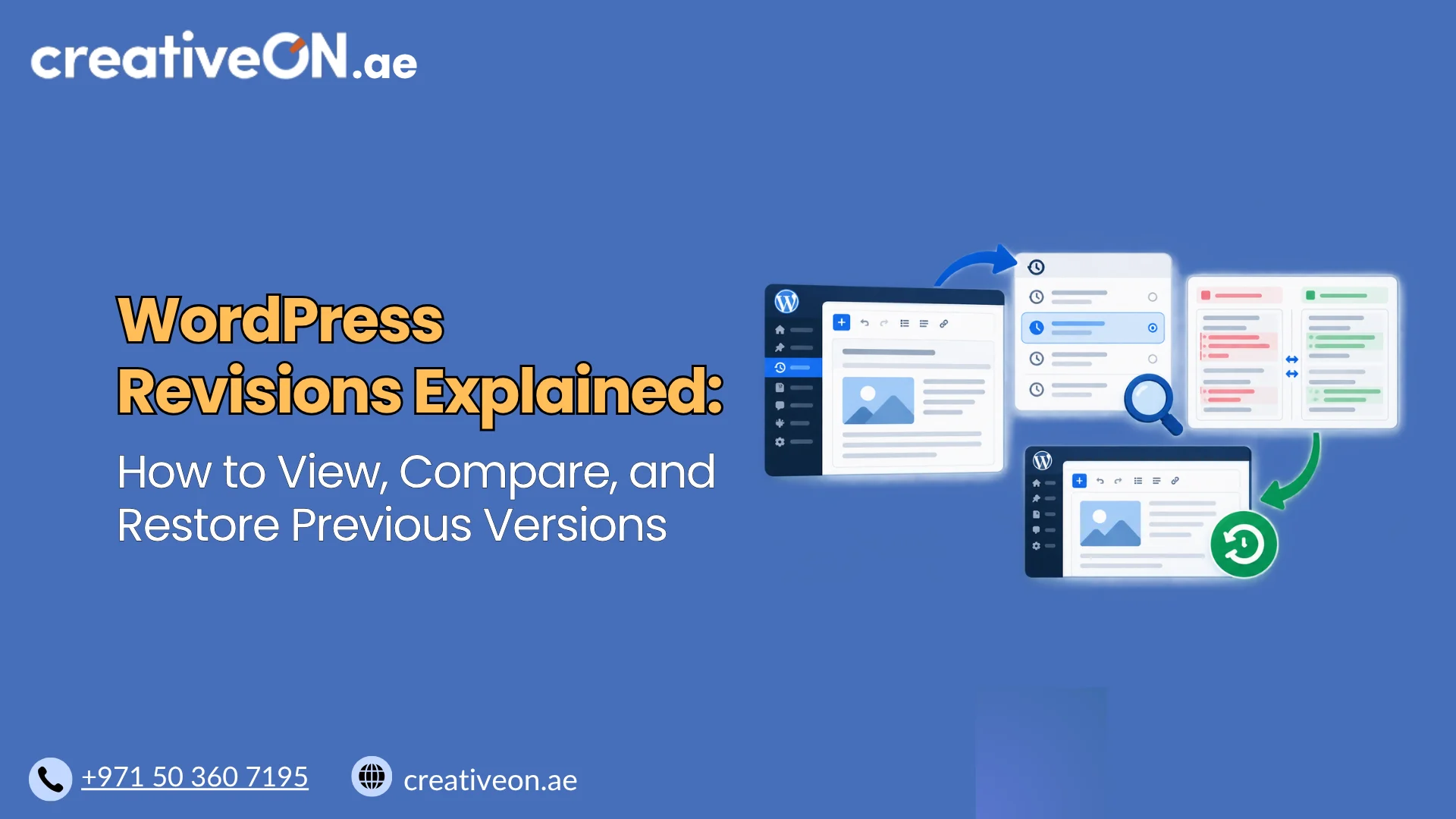 WordPress Revisions: View, Compare & Restore Versions
